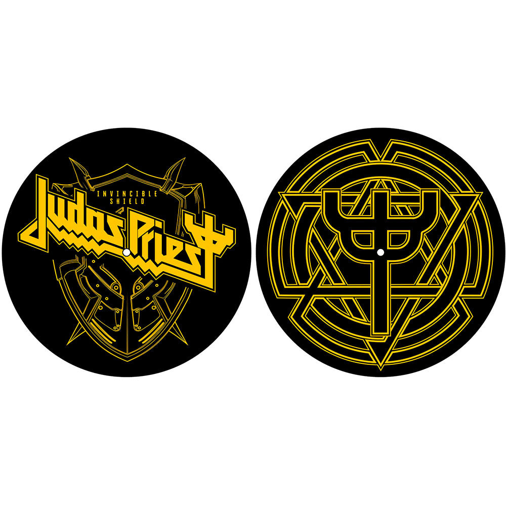 Judas Priest Turntable Slipmat Set: Invincible Shield