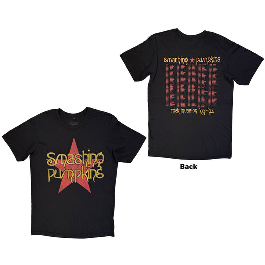 The Smashing Pumpkins Premium Carbon T-Shirt: Rock Invasion