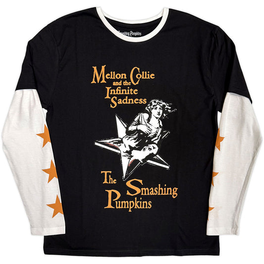 The Smashing Pumpkins Layered Long Sleeve T-Shirt: Infinite Sadness