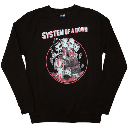 System Of A Down Sweatshirt: Mushroom People