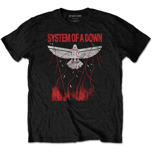 System Of A Down T-Shirt: Dove Overcome