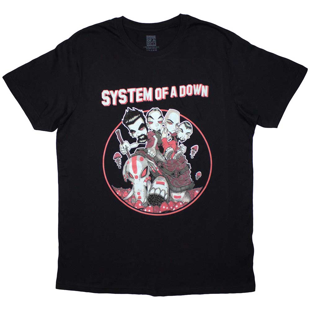 System Of A Down T-Shirt: Mushroom People
