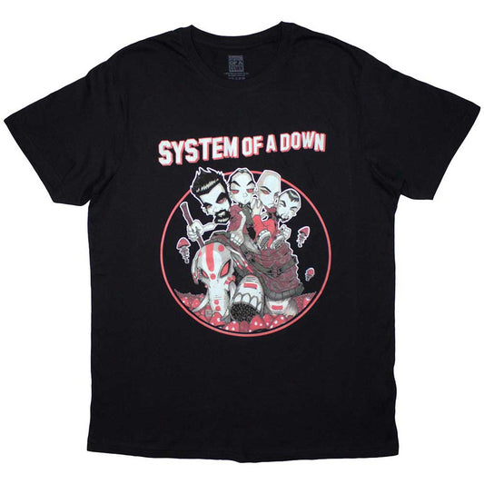 System Of A Down T-Shirt: Mushroom People