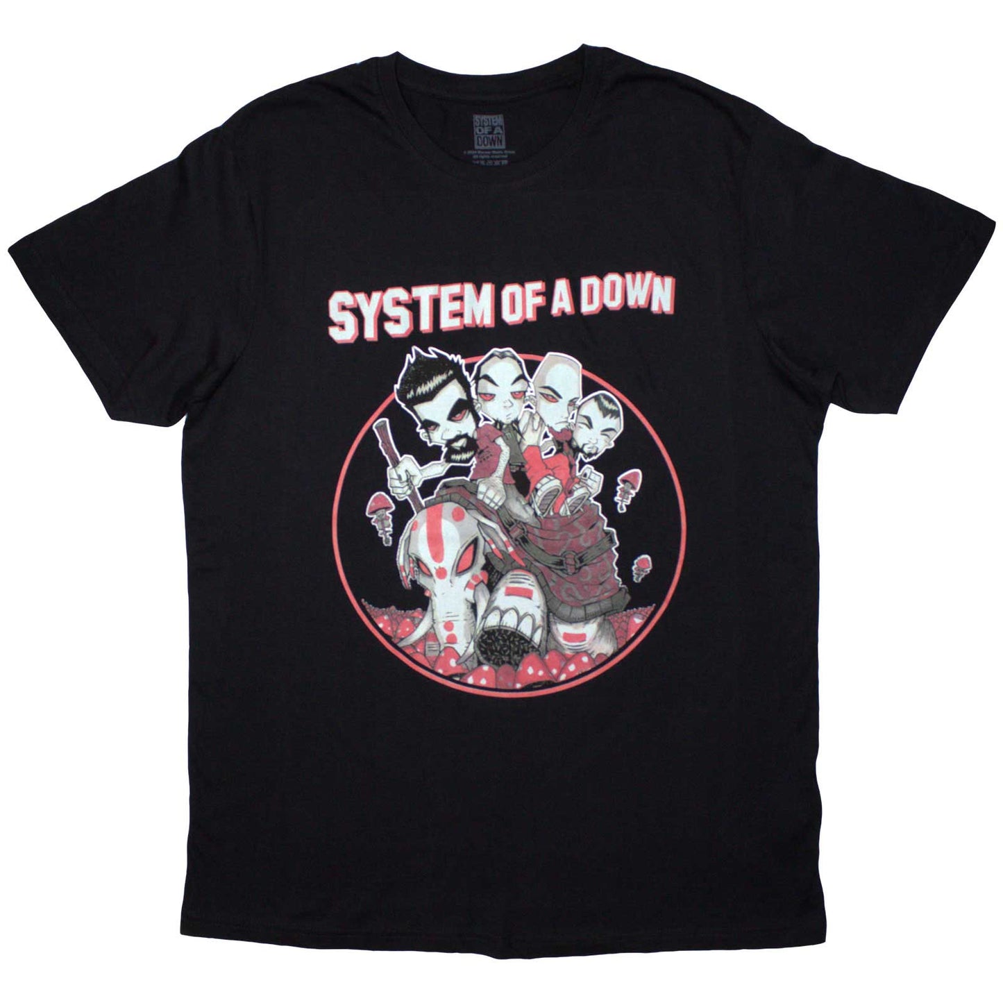 System Of A Down T-Shirt: Mushroom People