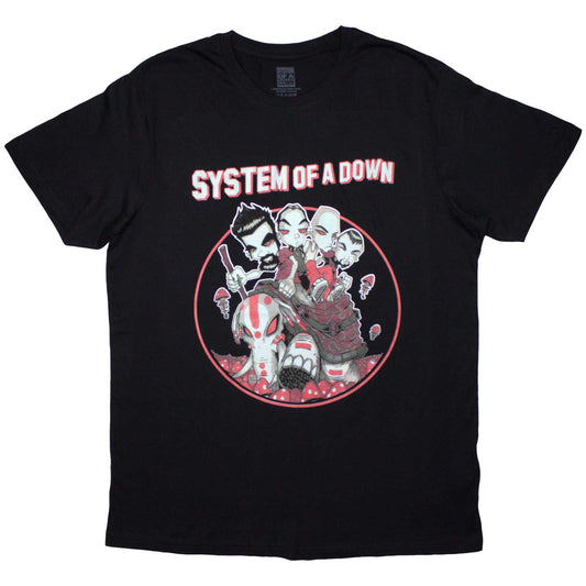 System Of A Down T-Shirt: Mushroom People
