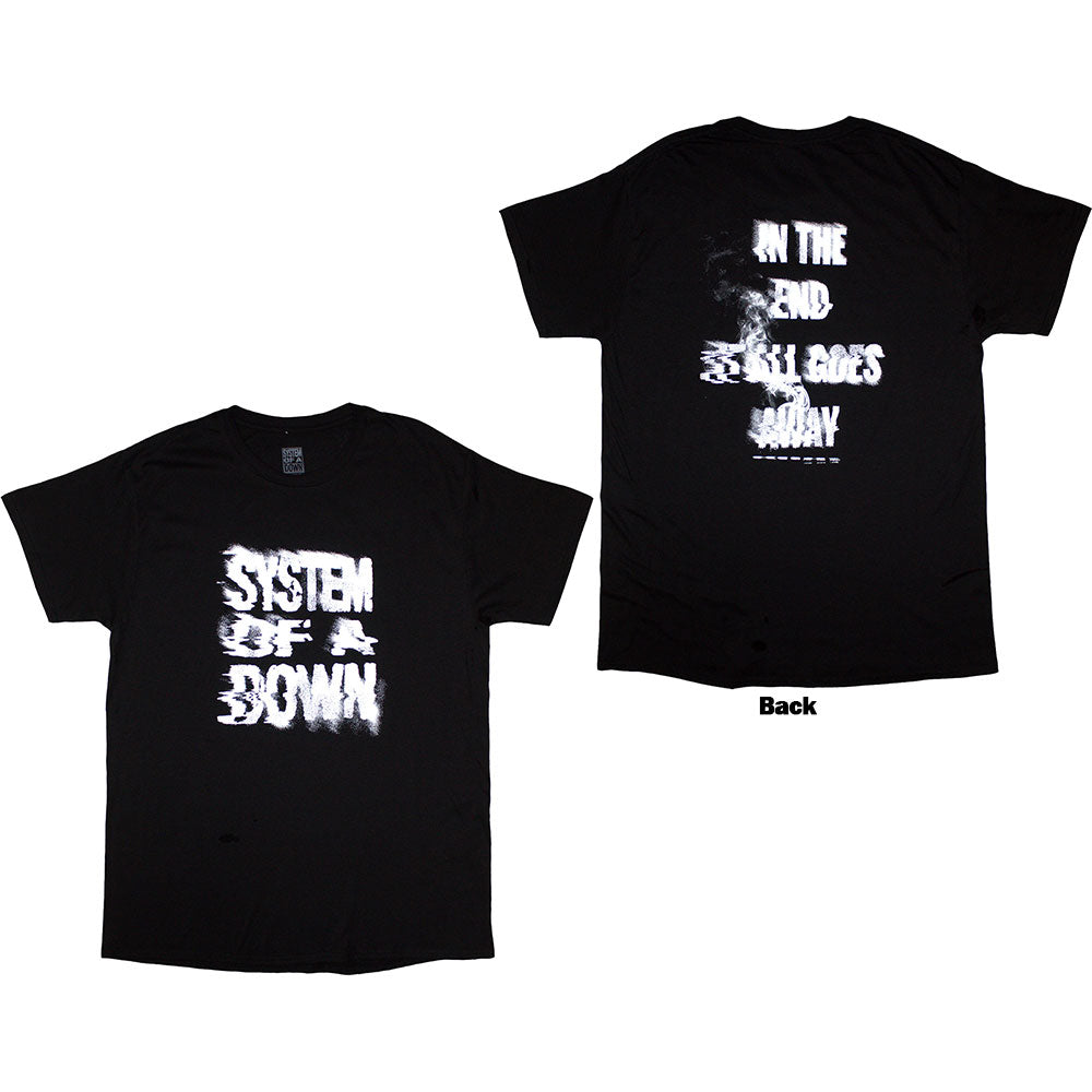 System Of A Down T-Shirt: All Goes Away
