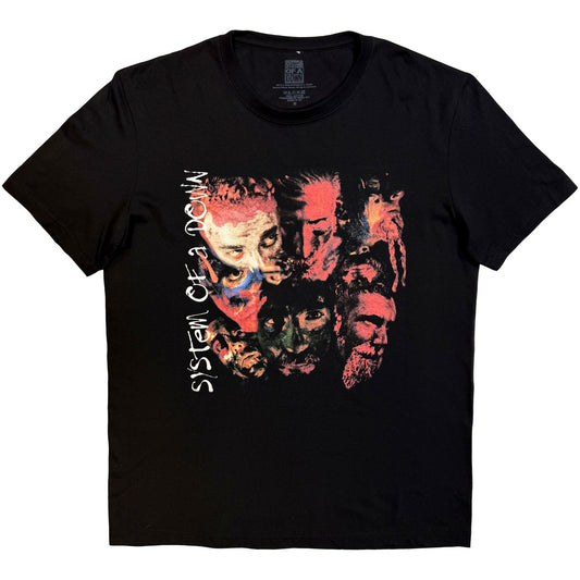 System Of A Down T-Shirt: Painted Faces 2