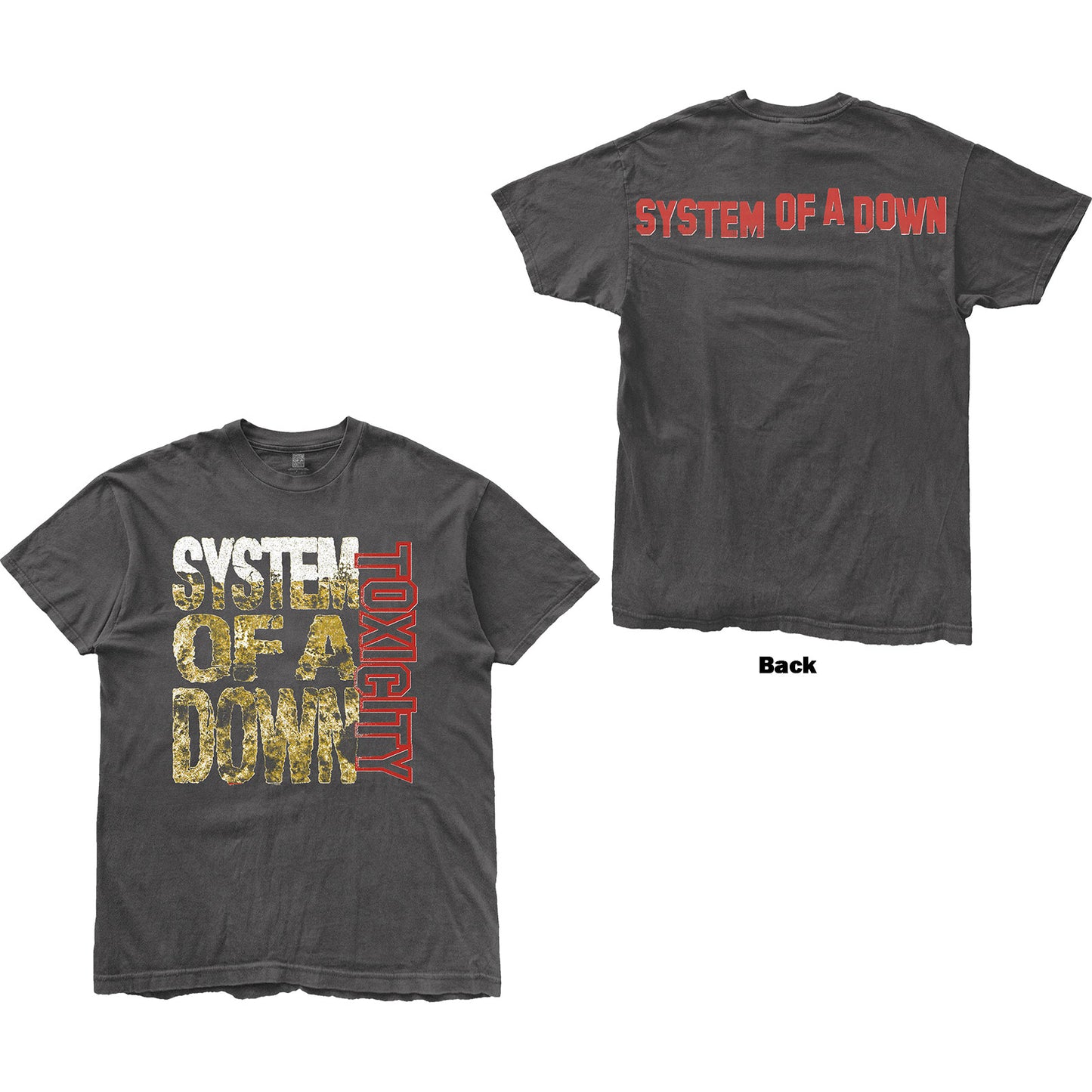 System Of A Down T-Shirt: Toxicity Stack