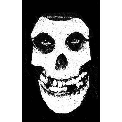 Misfits Patch: White Skull