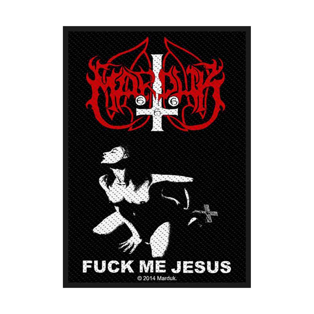 Marduk Patch: Fuck Me Jesus