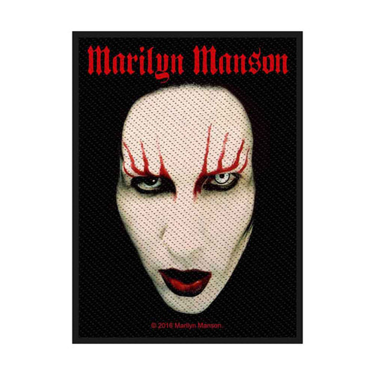 Marilyn Manson Patch: Face