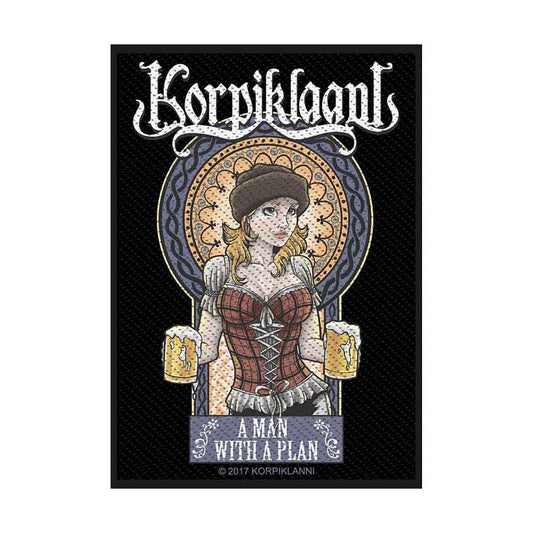Korpiklaani Patch: A Man with a Plan