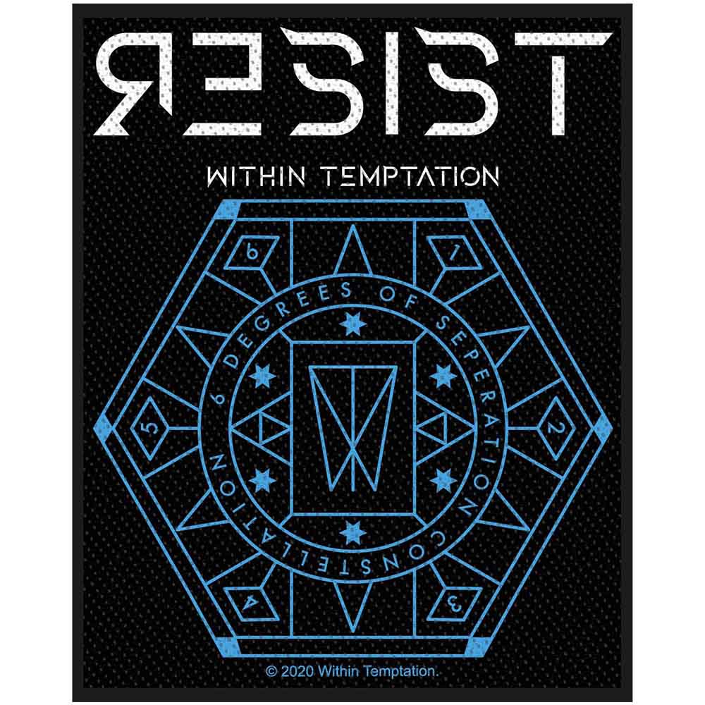 Within Temptation Patch: Resist Hexagon