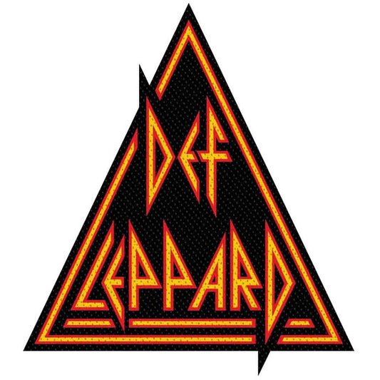 Def Leppard Patch: Logo Cut Out