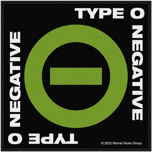 Type O Negative Patch: Negative Symbol