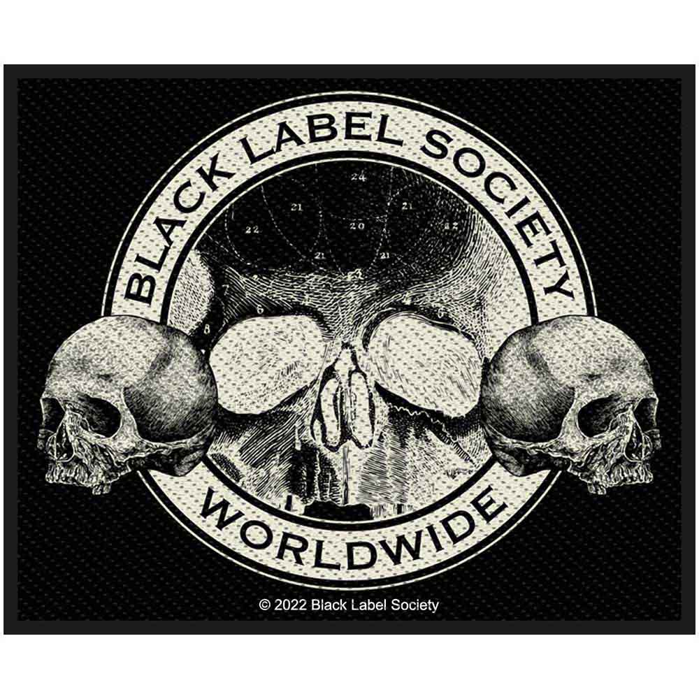 Black Label Society Patch: Skulls