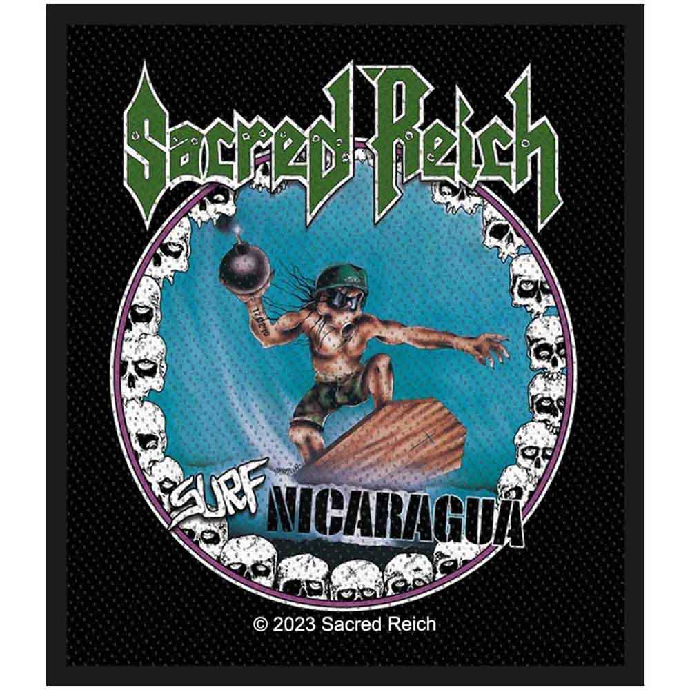 Sacred Reich Patch: Surf Nicaragua