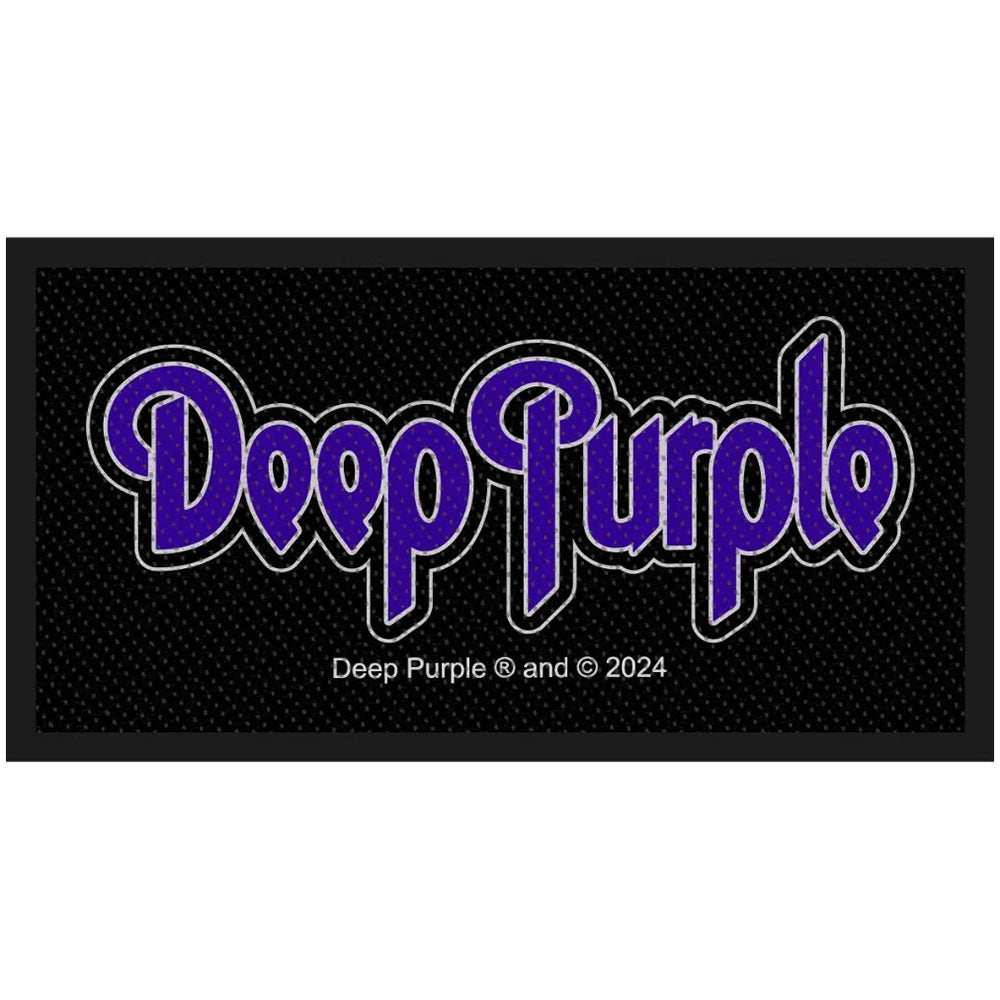 Deep Purple Woven Patch: Logo