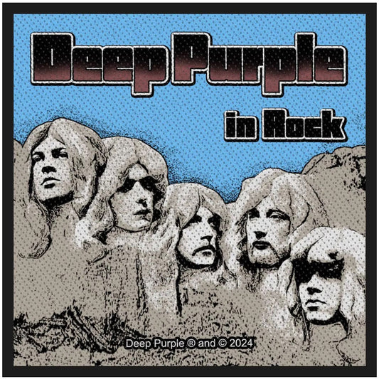 Deep Purple Woven Patch: In Rock