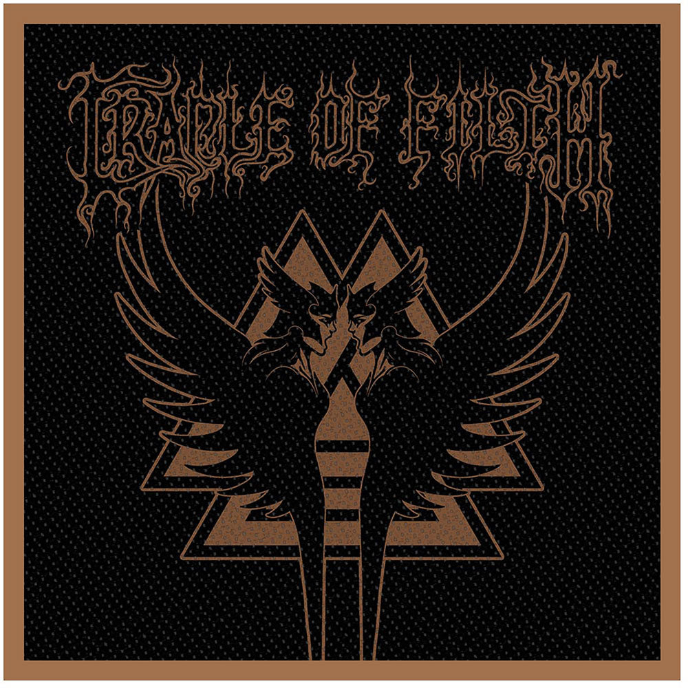 Cradle Of Filth Woven Patch: Valkyrie Sigil