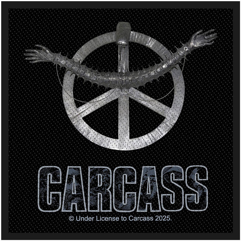 Carcass Woven Patch: Heartwork
