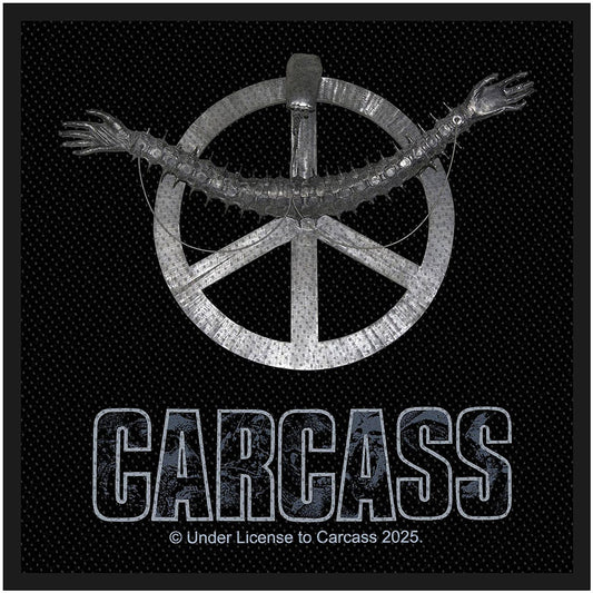Carcass Woven Patch: Heartwork