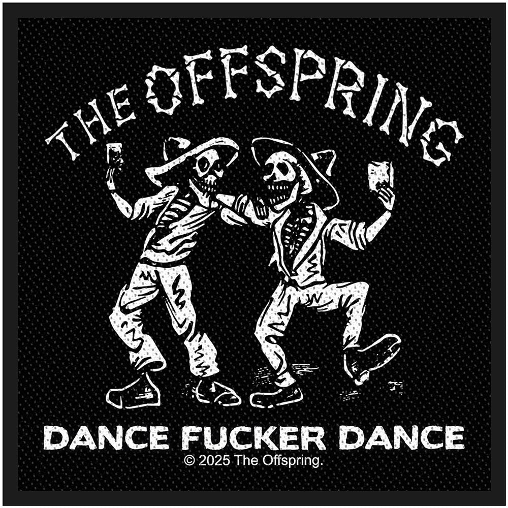 The Offspring Woven Patch: Dance Fucker Dance