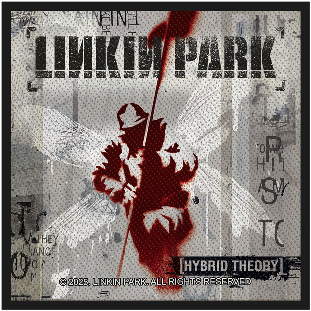 Linkin Park Standard Woven Patch: Hybrid Theory