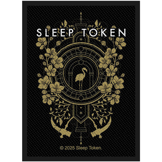 Sleep Token Standard Woven Patch: Even In Arcadia Crest