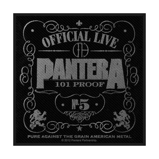 Pantera Patch: 101% Proof