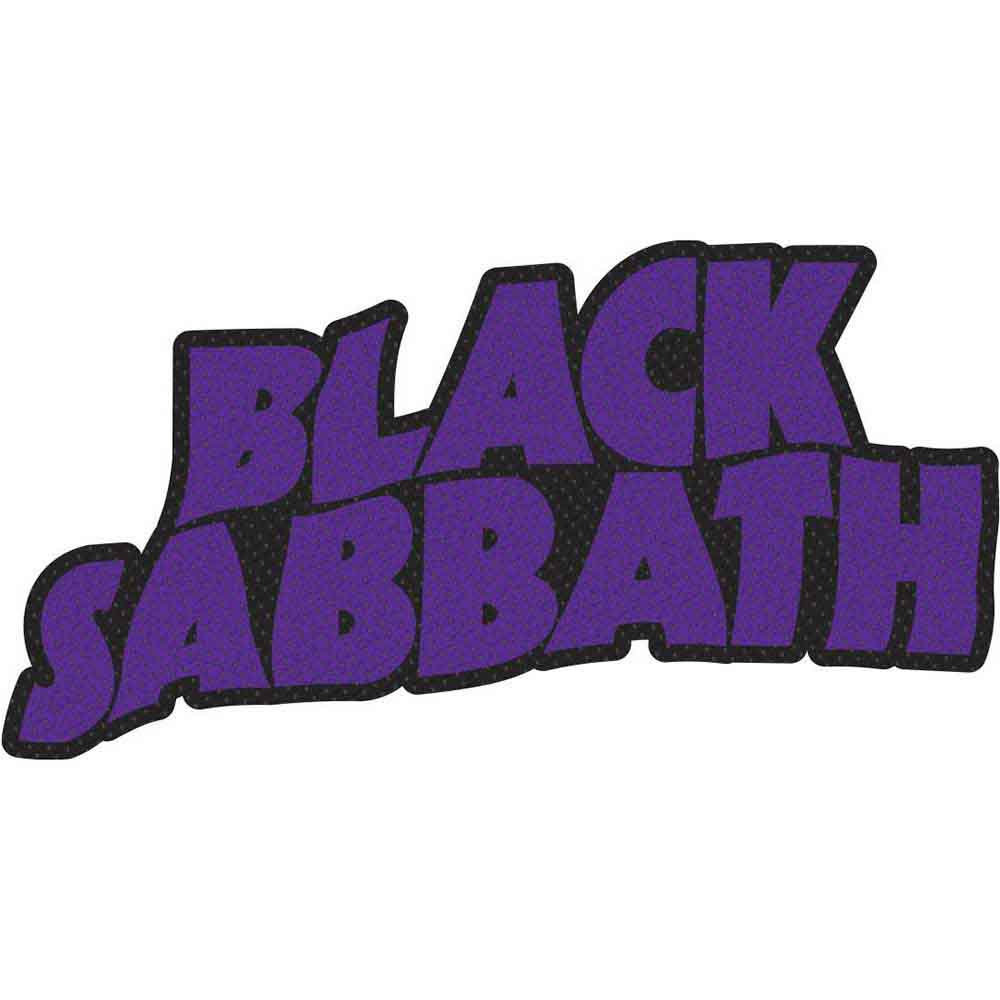 Black Sabbath Patch: Logo Cut Out