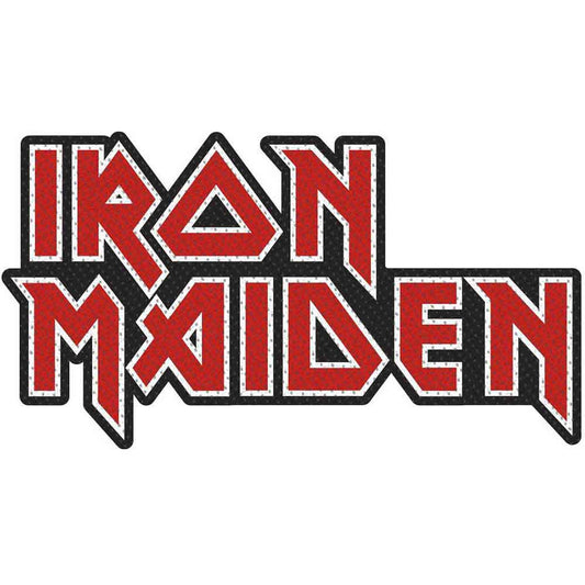 Iron Maiden Patch: Logo Cut Out