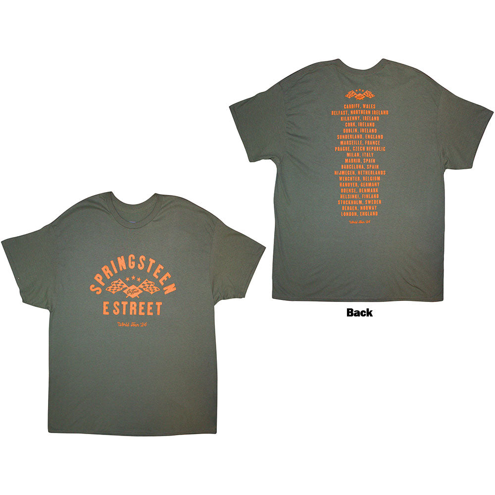 Bruce Springsteen T-Shirt: Tour '24 Arch Flag