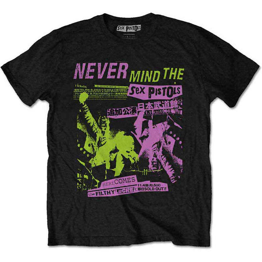 The Sex Pistols T-Shirt: Japanese Poster