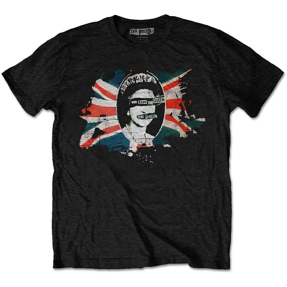 The Sex Pistols T-Shirt: God Save The Queen Flag