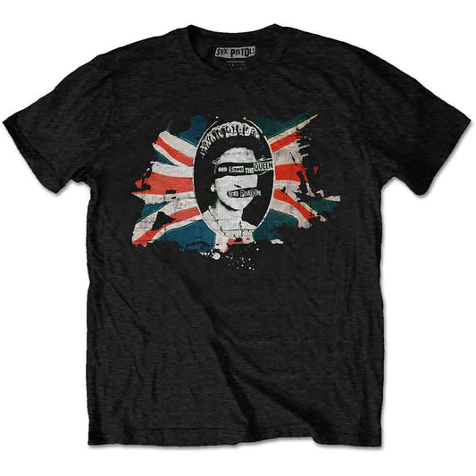The Sex Pistols T-Shirt: God Save The Queen Flag