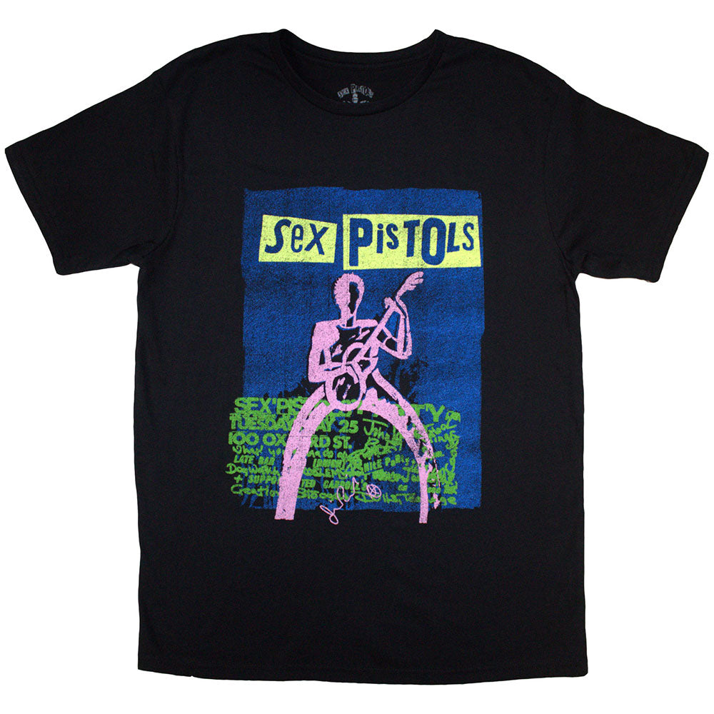 The Sex Pistols T-Shirt: Guitar Cartoon