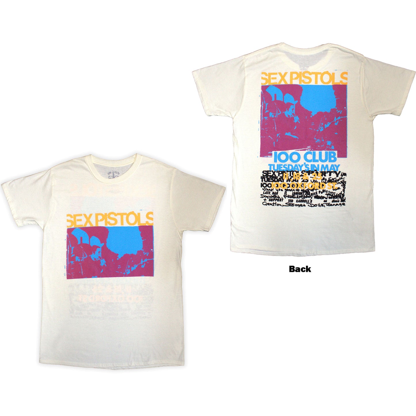 The Sex Pistols T-Shirt: 100 Club