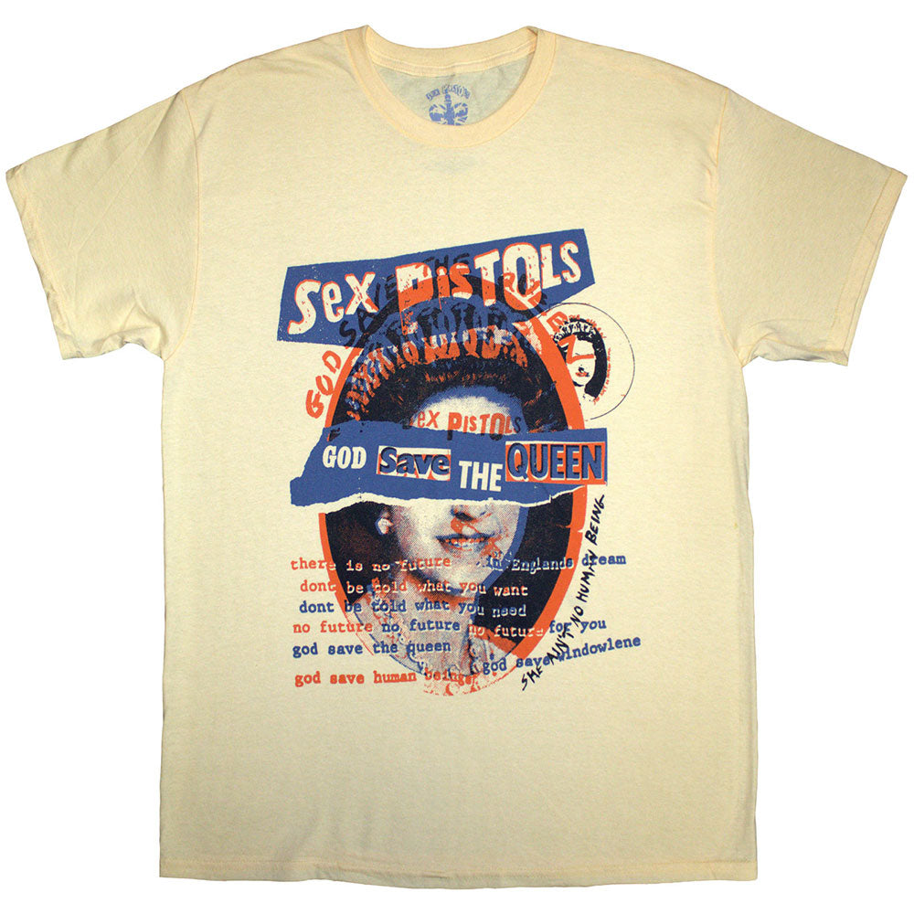 The Sex Pistols T-Shirt: God Save The Queen Overlay
