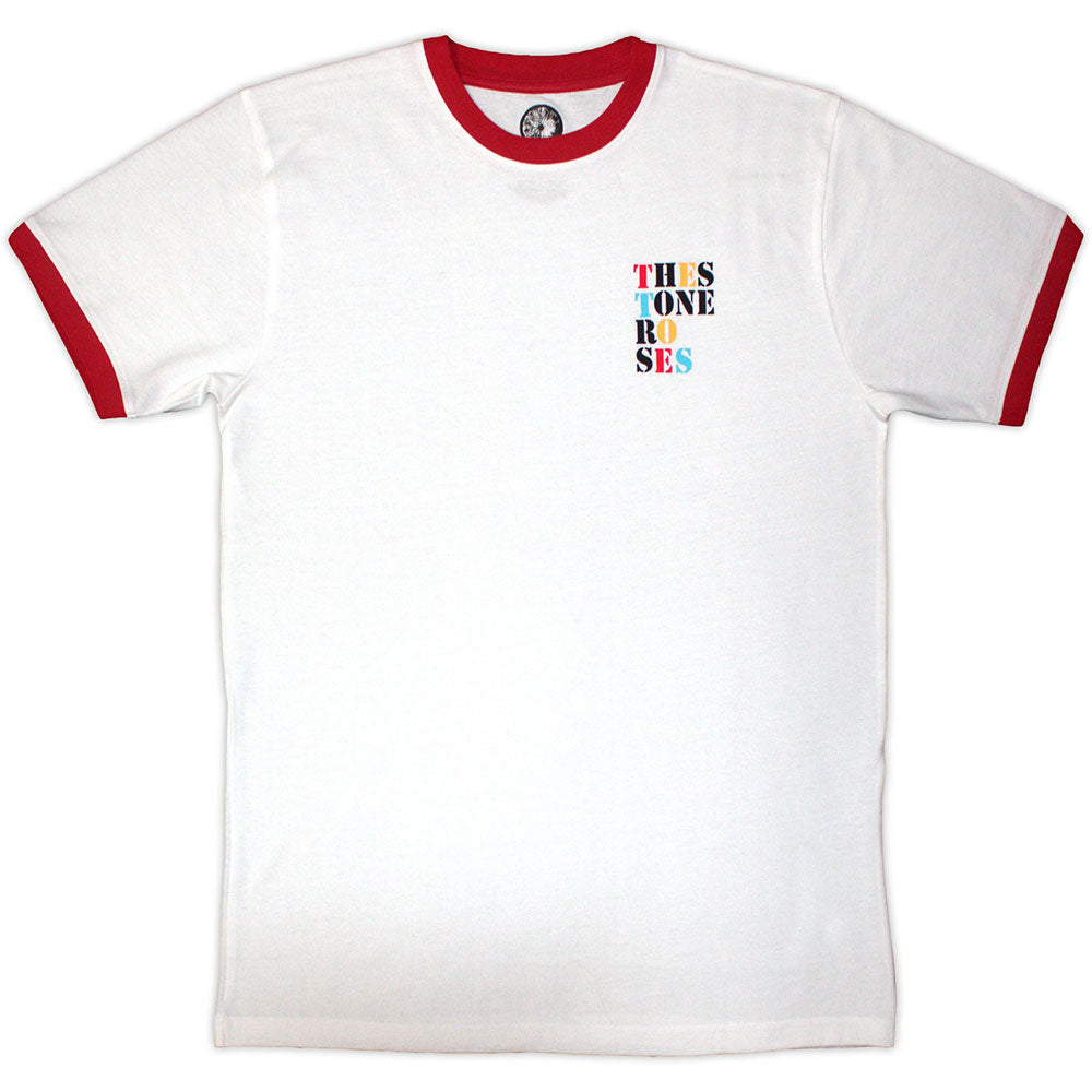 The Stone Roses T-Shirt: Side Text Ringer