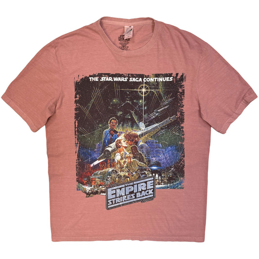 Star Wars Stone Wash T-Shirt: TESB Kiss