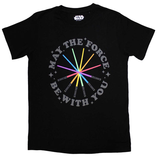 Star Wars T-Shirt: Rainbow Sabers