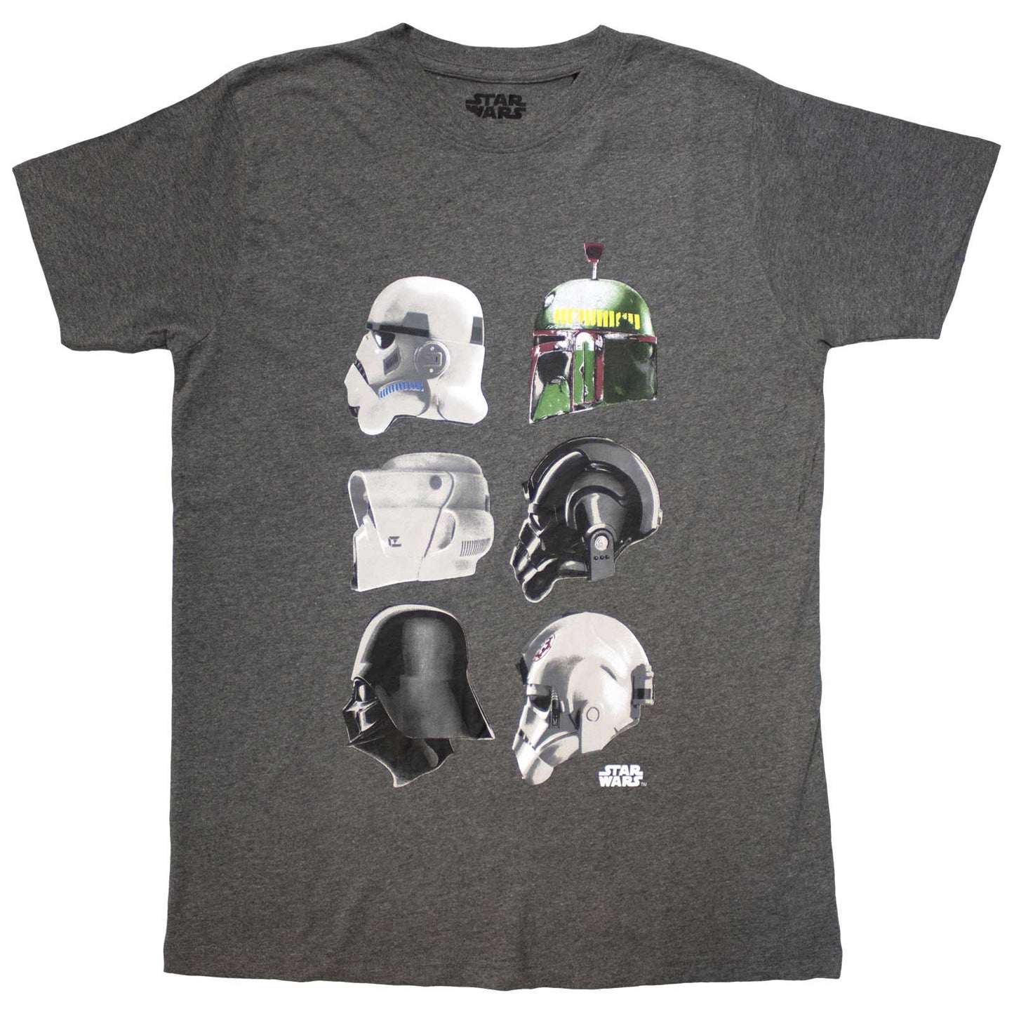 Star Wars T-Shirt: Helmet Profiles