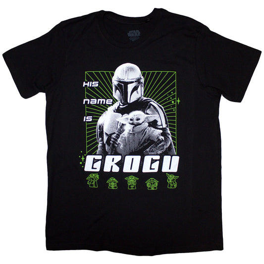 Star Wars T-Shirt: The Mandalorian His Name Is Grogu