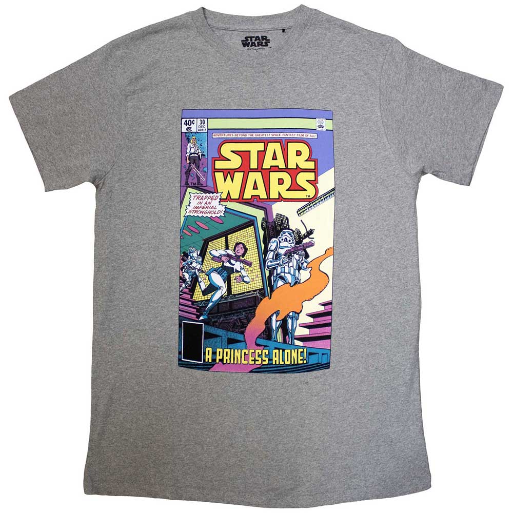 Star Wars T-Shirt: A Princess Alone Comic Cover