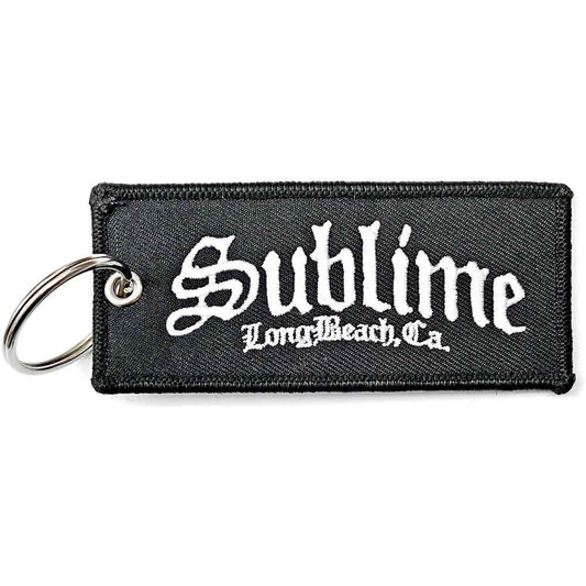 Sublime Patch Keychain: C.A. Logo