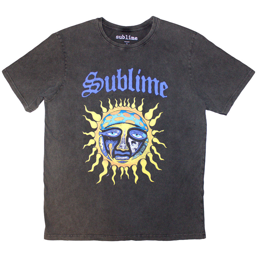 Sublime Stone Wash T-Shirt: Sun Logo