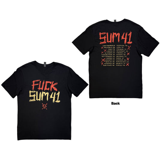 Sum 41 T-Shirt: Tour '24 Pt.2 Fuck Sum 41