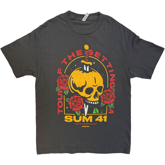 Sum 41 T-Shirt: Tour '24 Pt.2 Skull & Roses