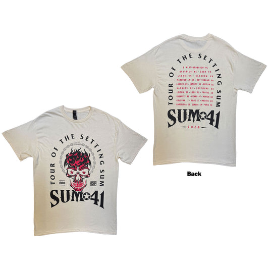 Sum 41 T-Shirt: Tour '24 Pt.2 Pink Skull